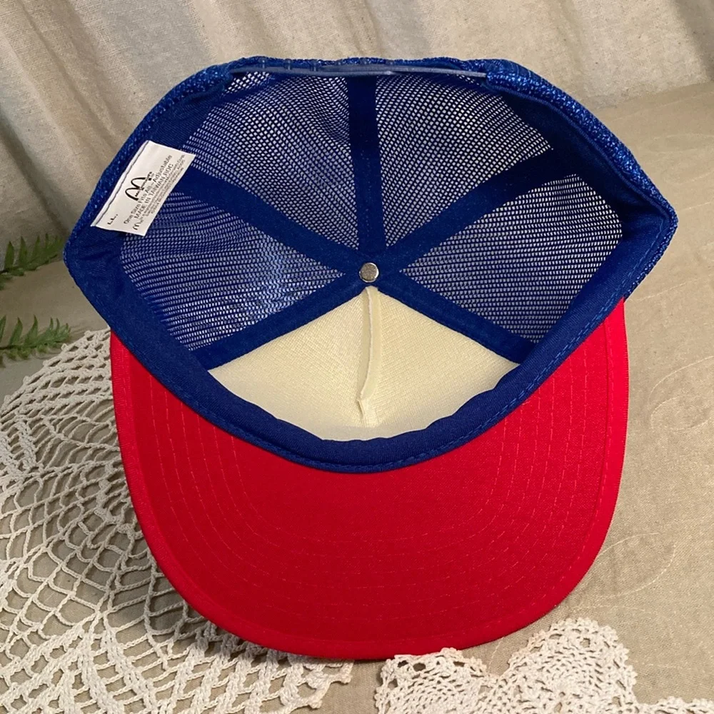 Vintage USA 1984 Olympics Trucker Hats McDonald’s Taiwan ROC NOS - Picture 6 of 14